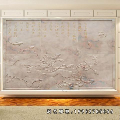 大理石壁画园林雕塑