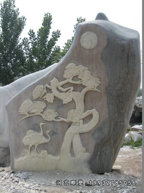 园林浮雕大理石雕塑