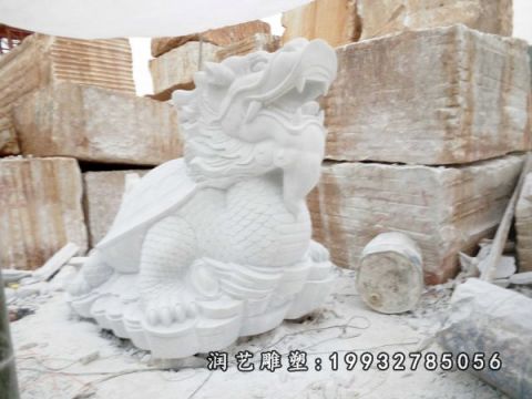 大理石园林龙龟雕塑