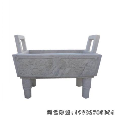 大理石寺庙香炉雕塑