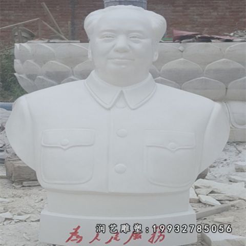 大理石毛泽东广场雕塑