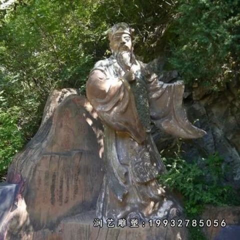 大理石邓禹雕塑
