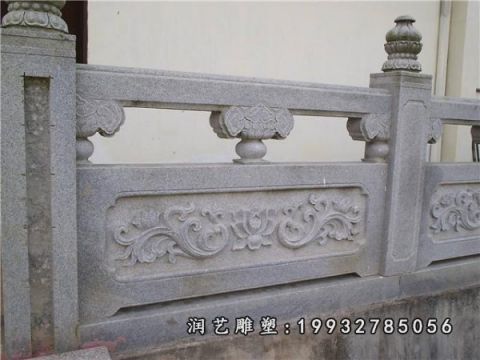 公园大理石栏板雕塑