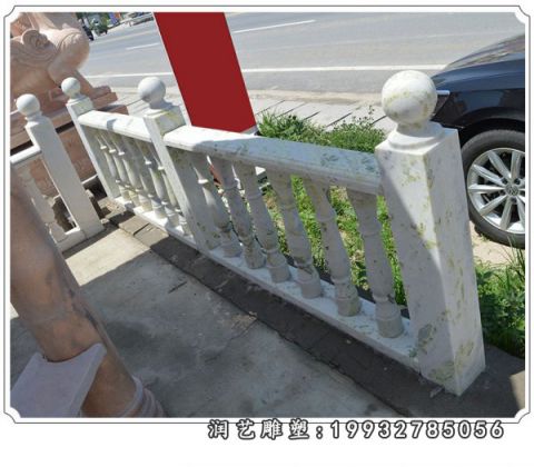 别墅栏杆大理石雕塑