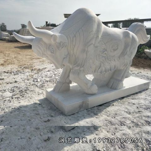 牛大理石雕塑