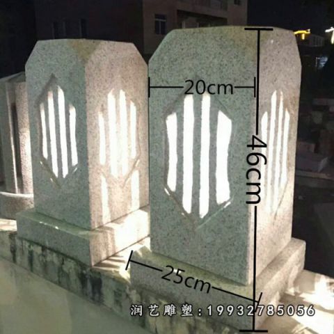 石灯大理石园林雕塑