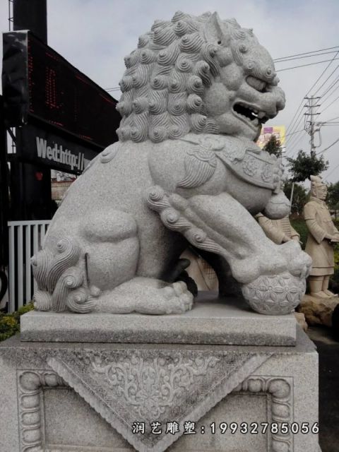 大理石公司狮子雕塑