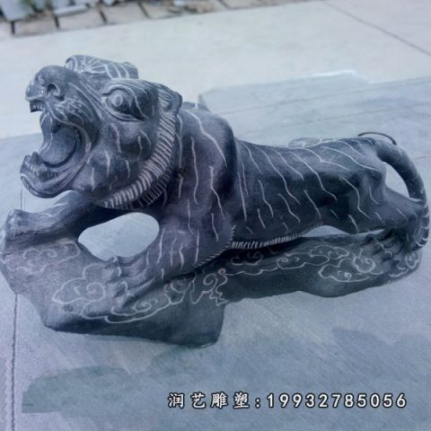 老虎大理石雕塑