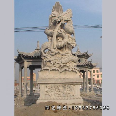 大理石十二生肖公园雕塑
