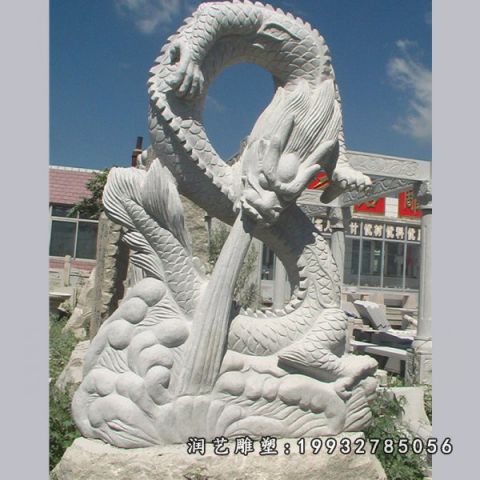 大理石街道十二生肖雕塑
