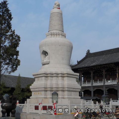 大理石塔寺庙雕塑