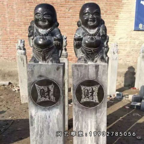 拴马桩景区大理石雕塑