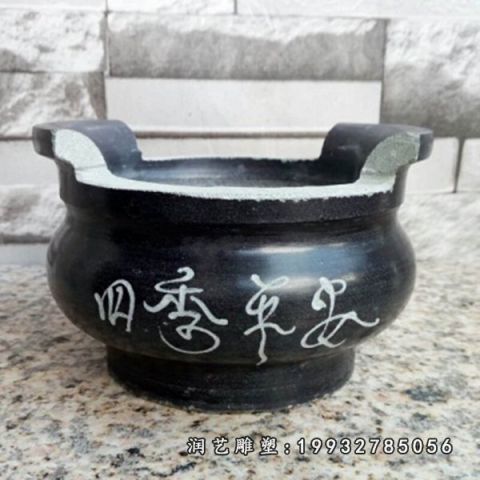 大理石香炉景观雕塑