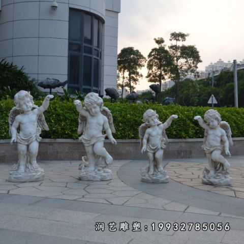 公园大理石西方人物雕塑
