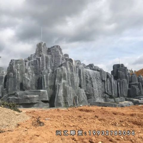 大理石假山景区雕塑