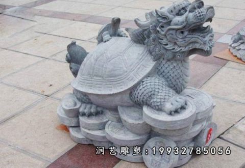 龙龟大理石广场雕塑