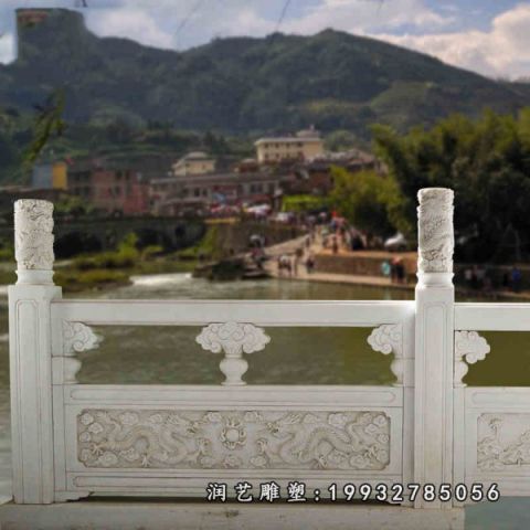 公园大理石栏板景观雕塑
