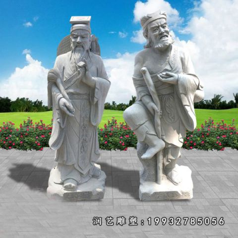 大理石八仙过海人物雕塑