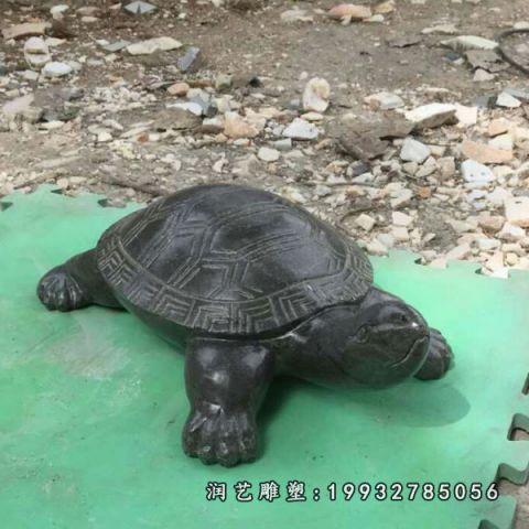 小区大理石乌龟动物雕塑