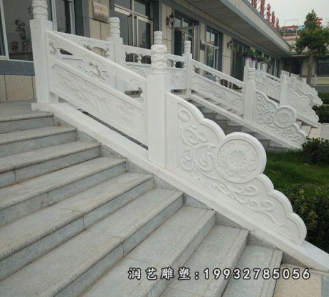 景区大理石栏板雕塑