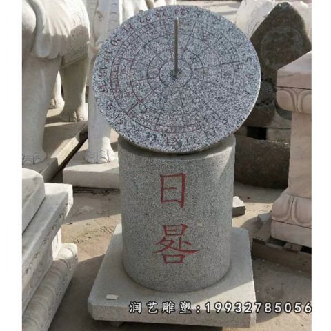 小区大理石日晷雕塑