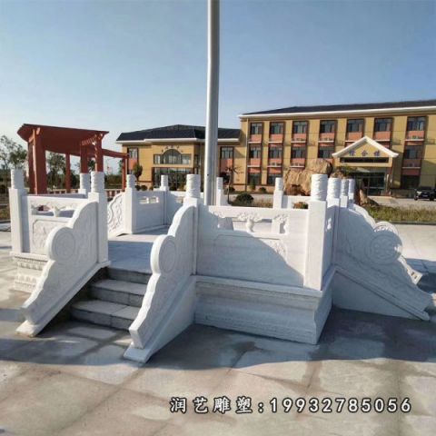 企业大理石升旗台雕塑