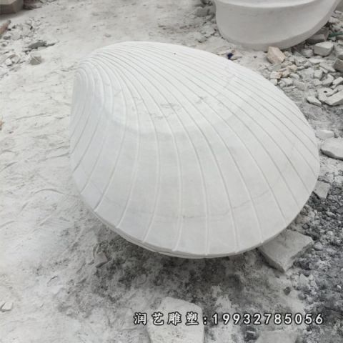 公园大理石贝壳雕塑