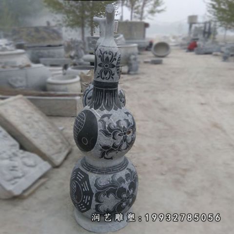 城市大理石葫芦雕塑