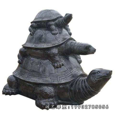 公园大理石乌龟雕塑