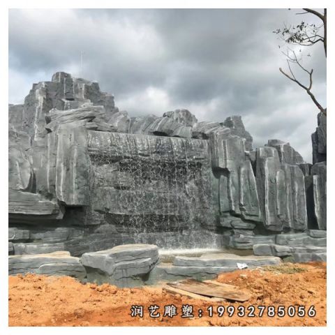 广场大理石假山雕塑
