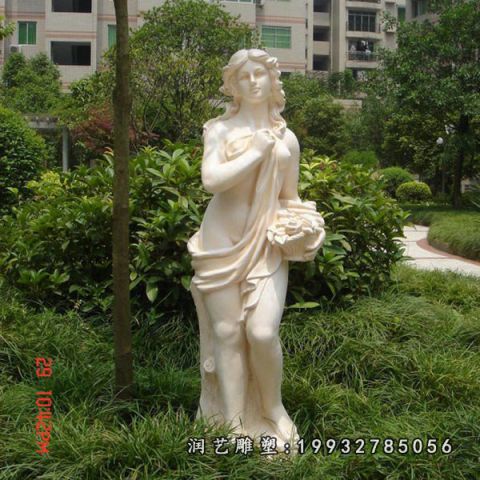 公园西方人物石雕