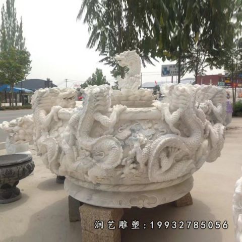 城市水缸景观石雕