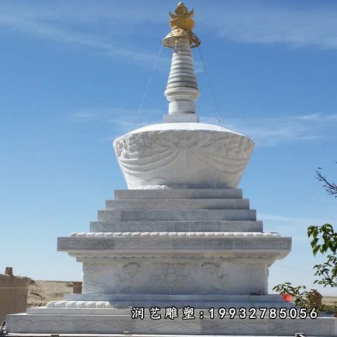 广场大理石塔景观雕塑