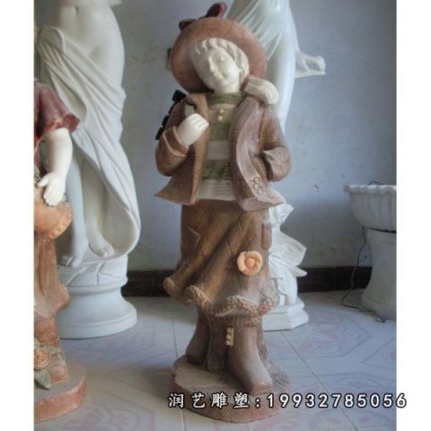 景区西方人物石雕