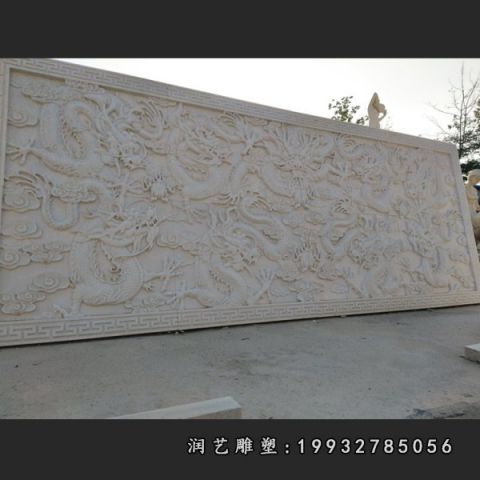 广场石浮雕景观雕塑