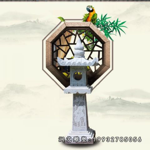 城市石灯雕塑