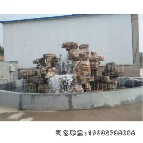 小区大理石假山雕塑