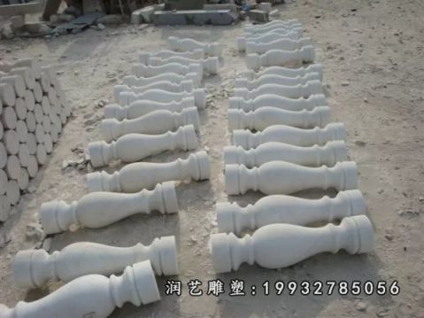 企业大理石栏杆雕塑
