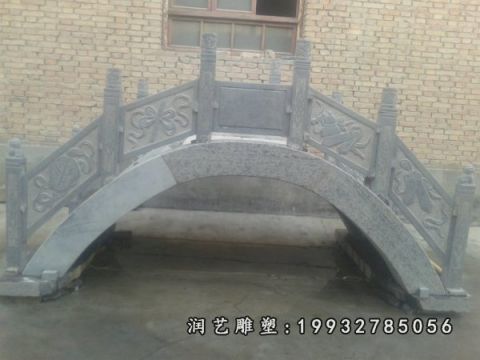 景区大理石拱桥景观雕塑