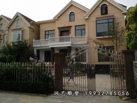 庭院大理石栏杆雕塑