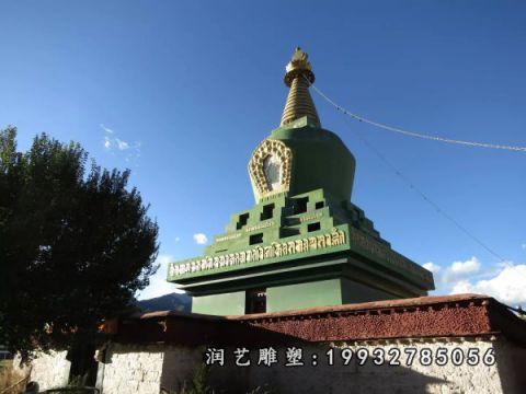 户外石塔景观雕塑