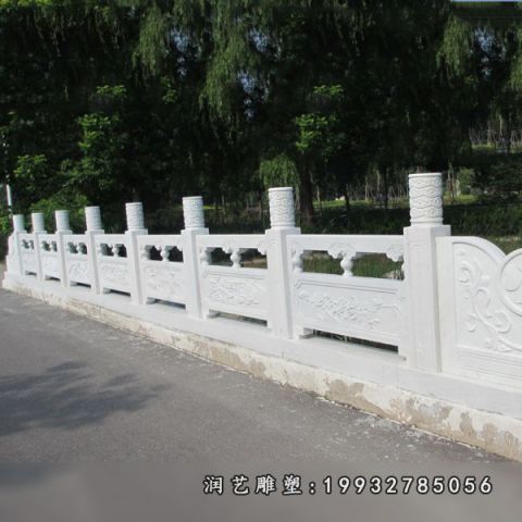 广场大理石栏板雕塑