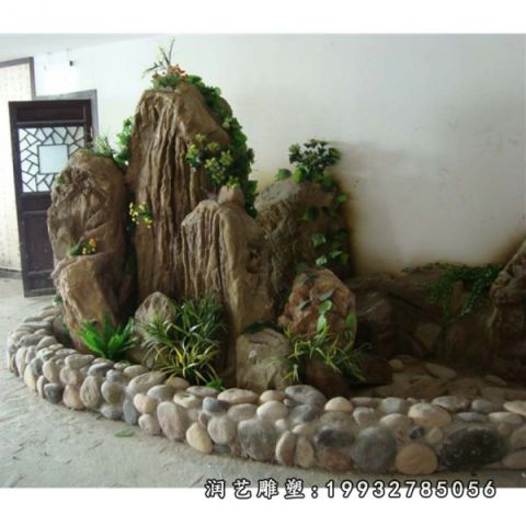 企业大理石假山雕塑