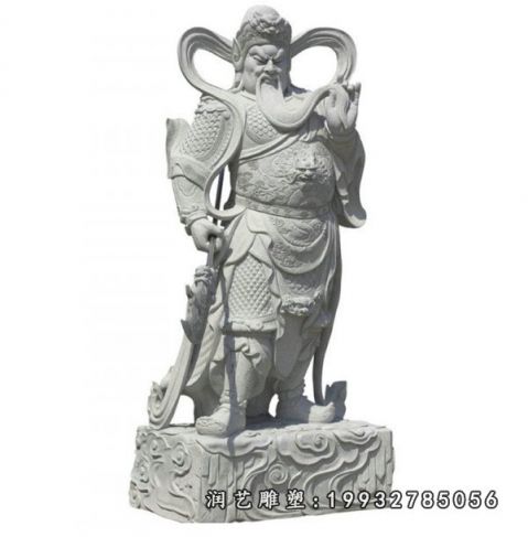 关公古代人物石雕