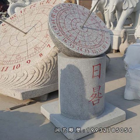 大理石城市日晷雕塑