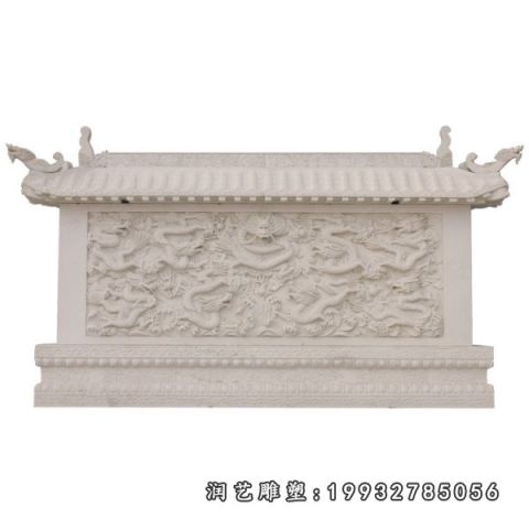 大理石影壁景区景观雕塑