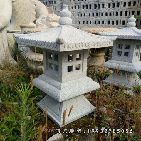 园林石灯雕塑