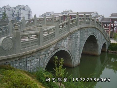 园林大理石拱桥景观雕塑