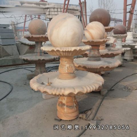 小区风水球景观石雕