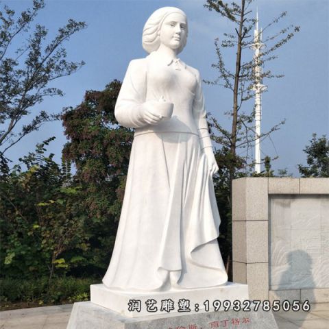 酒店人物南丁格尔石雕